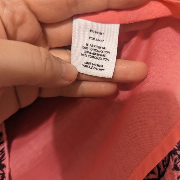 10 Crosby Derek Lam Ruffled Barbie Pink Floral Skirt - SZ 8 - Picture 2 of 9